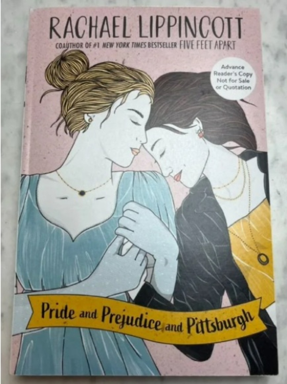 Rachael Lippincott "Pride and Prejudice and Pittsburgh" Pink, Teal, Black Cover